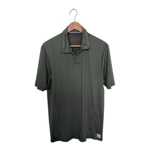 Weatherproof Men's Olive Green Performance Polo Shirt size M